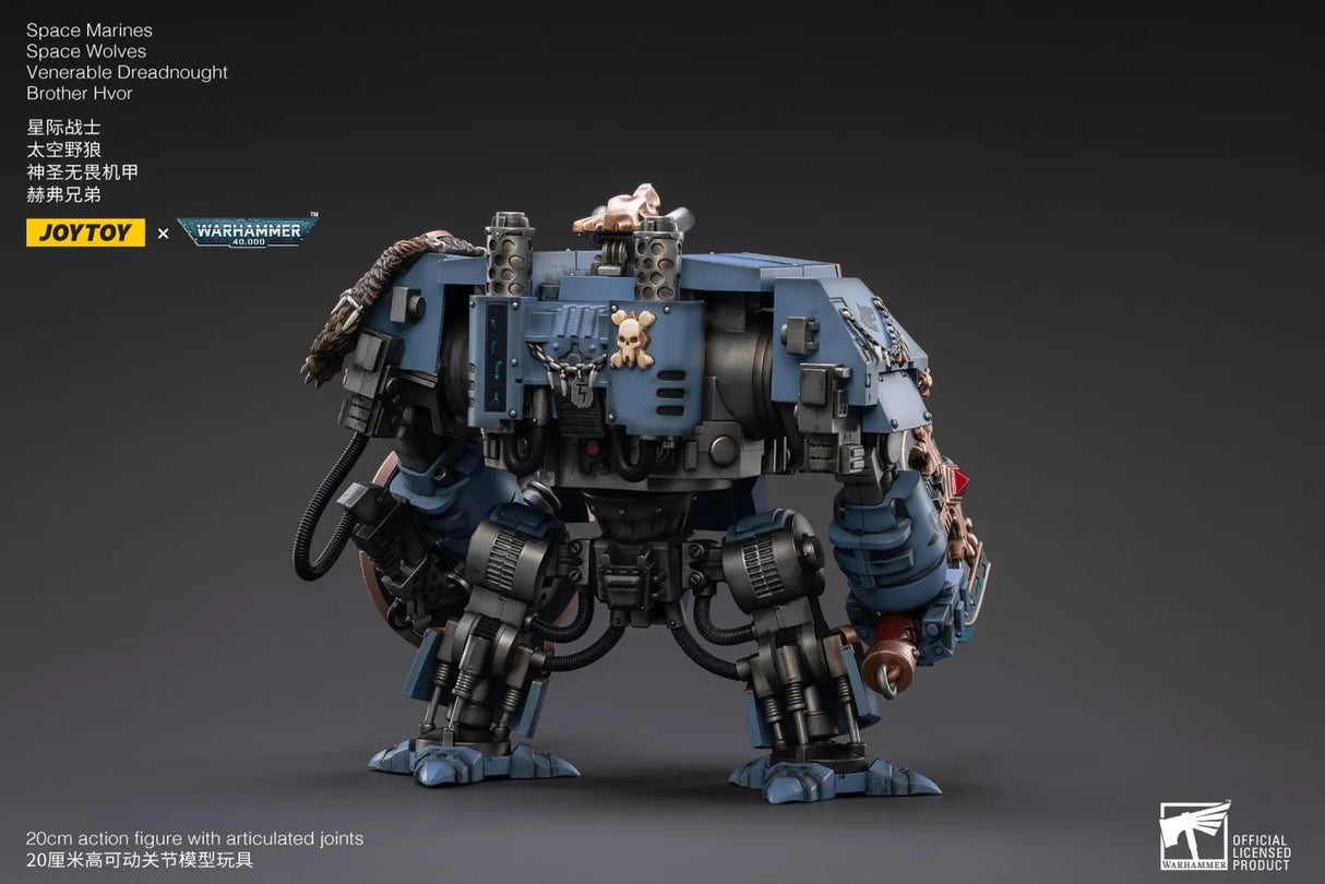 JOYTOY JT2764 Warhammer 40k 1: 18 Space Marines Space Wolves Venerable Dreadnought Brother Hvor