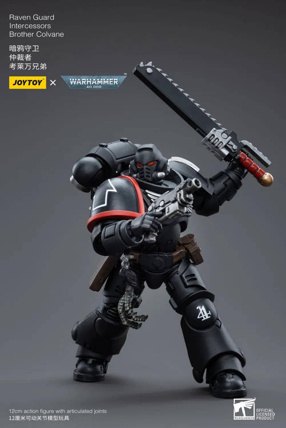 JOYTOY Warhammer 40k 1: 18 Raven Guard Intercessors