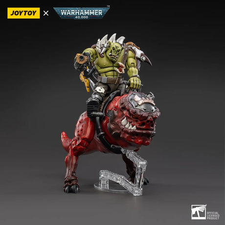 JOYTOY JT3112 Warhammer 40k 1: 18 Orks Squighog Nob On Smasha Squig