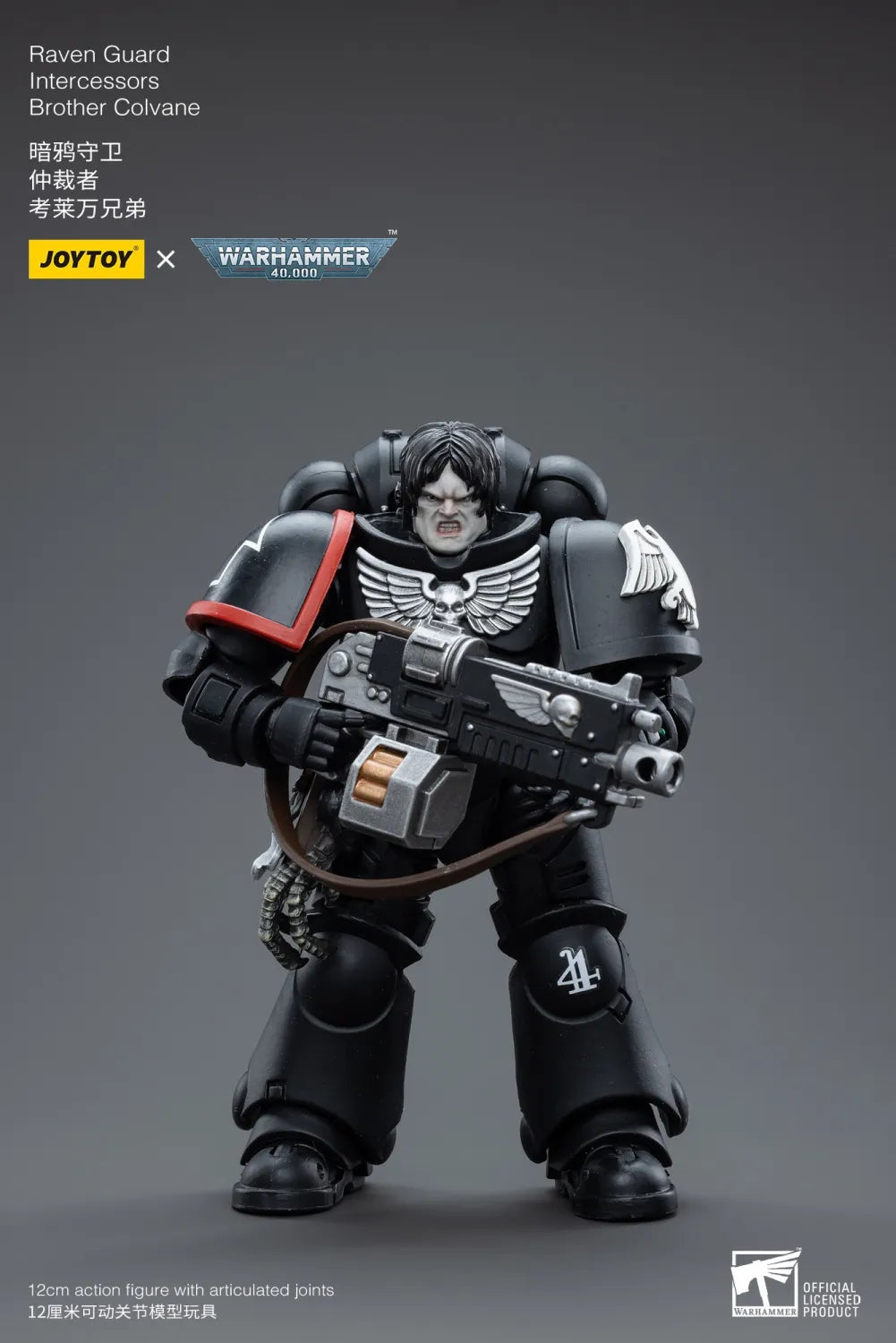 JOYTOY Warhammer 40k 1: 18 Raven Guard Intercessors