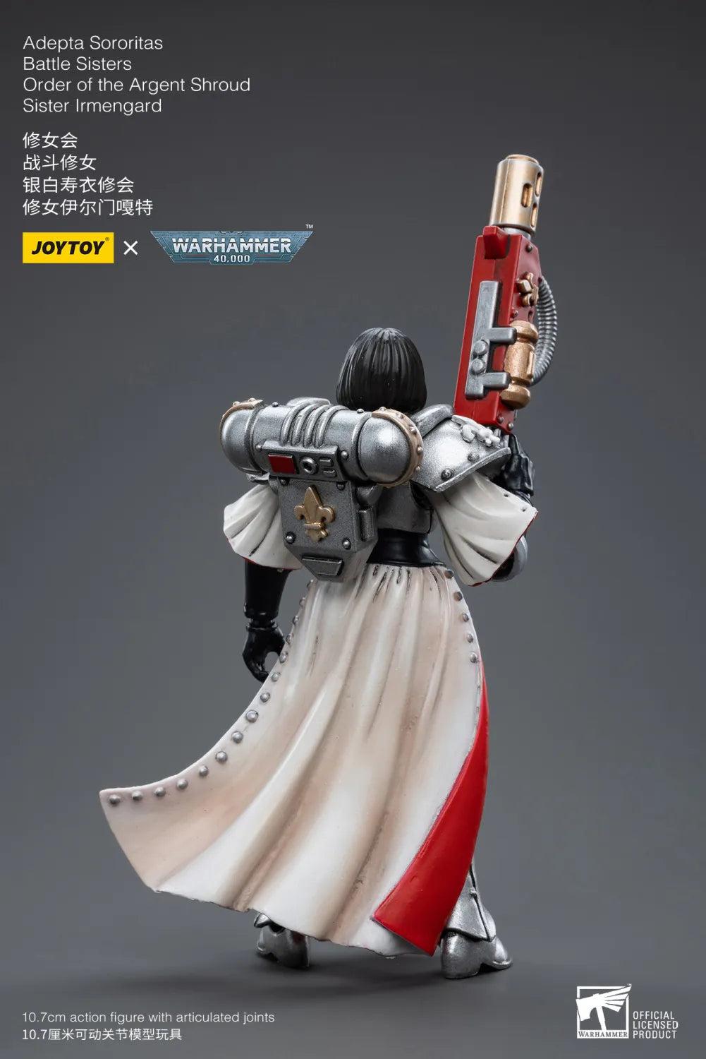 JOYTOY Warhammer 40k 1: 18 Adepta Sororitas Battle Sisters Order of the Argent Shroud Sister