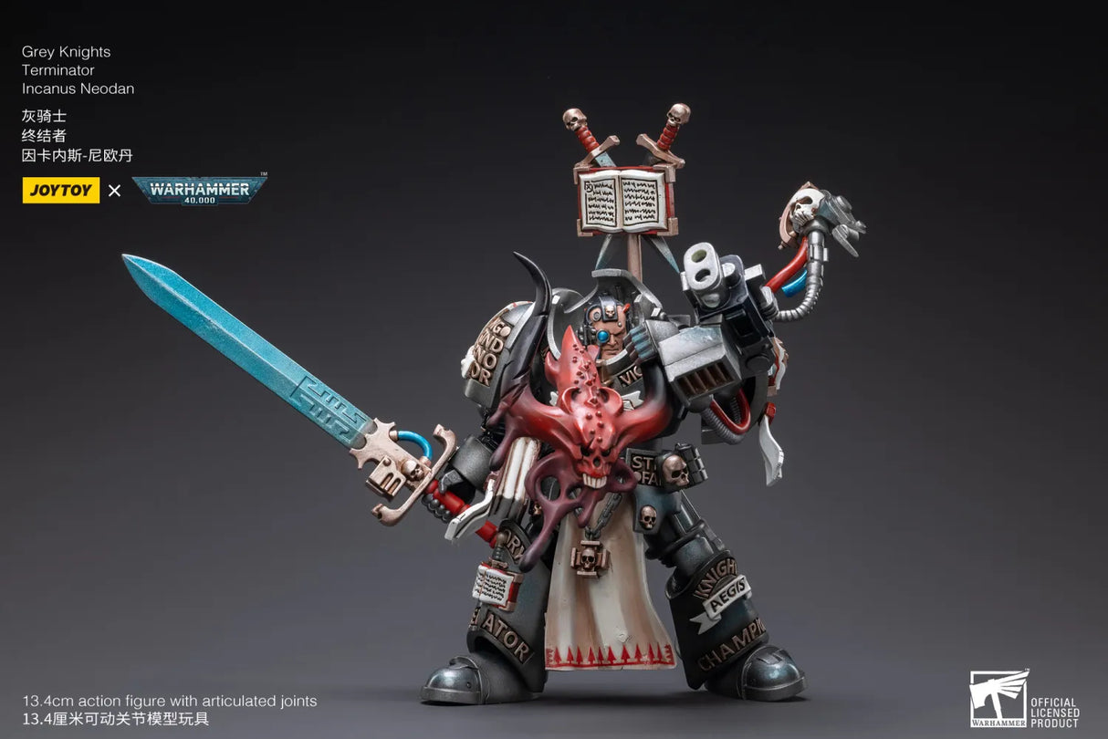 JOYTOY Warhammer 40k 1: 18 Grey Knights Terminator