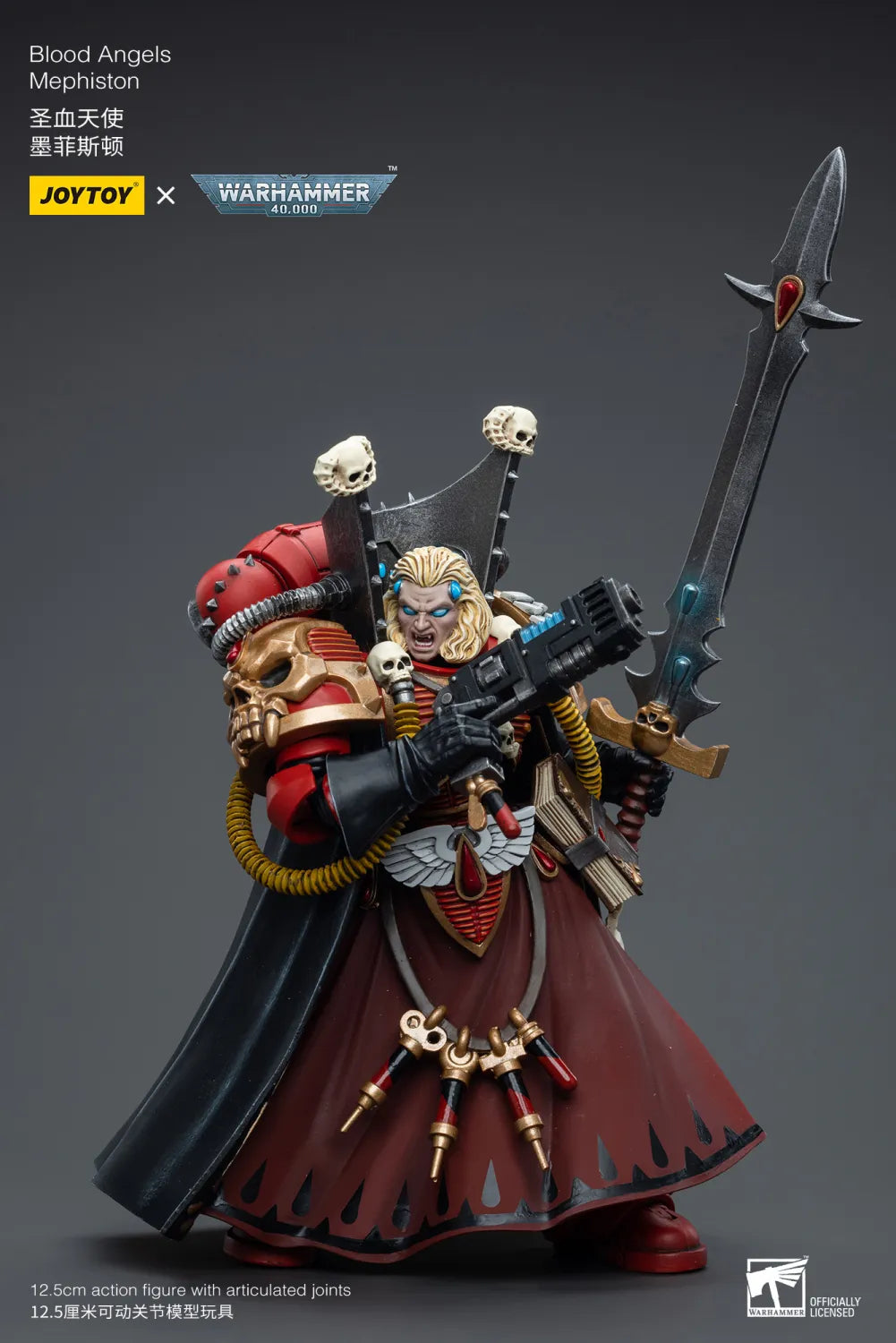 JOYTOY JT6793 Warhammer 40k 1: 18 Blood Angels  Mephiston