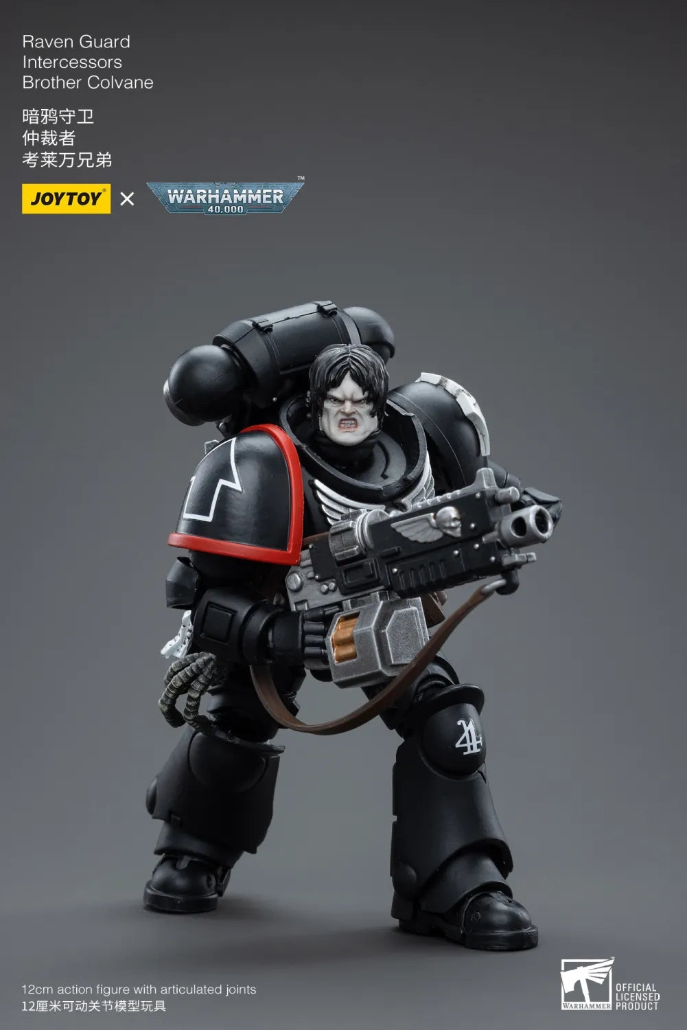 JOYTOY Warhammer 40k 1: 18 Raven Guard Intercessors