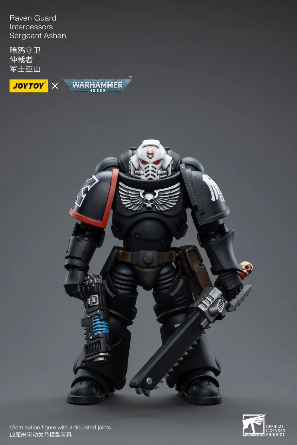 JOYTOY Warhammer 40k 1: 18 Raven Guard Intercessors