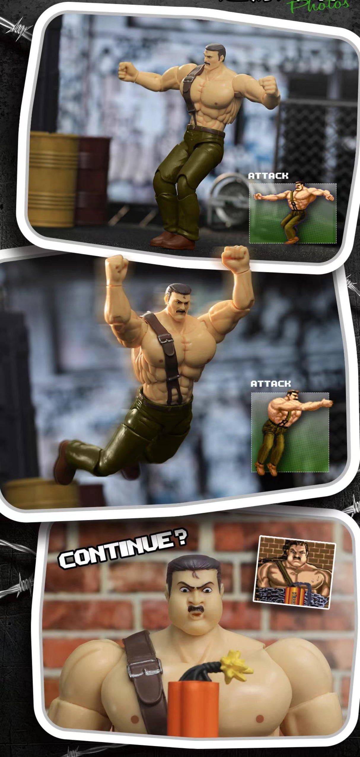 52TOYS FINAL FIGHT 1:18 Cody Guy Haggar