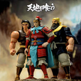 52TOYS TENCHI O KURAU 1:18  Liu Bei Guan Yu Zhang Fei