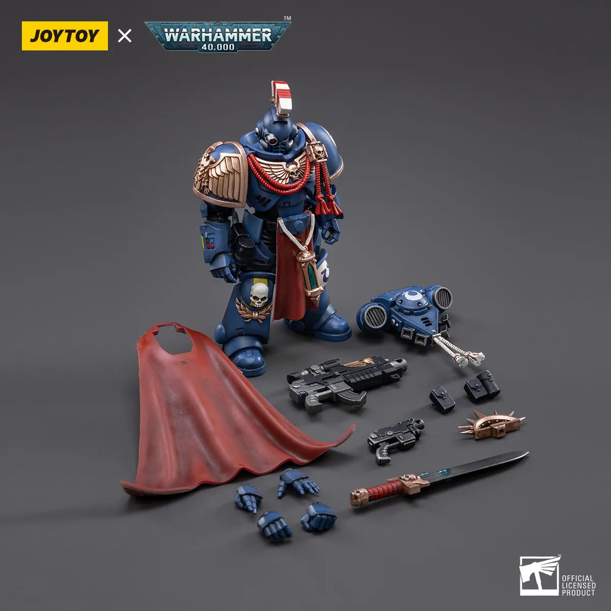 JOYTOY JT2993 Warhammer 40k 1: 18 Ultramarines Primaris Captain Sidonicus